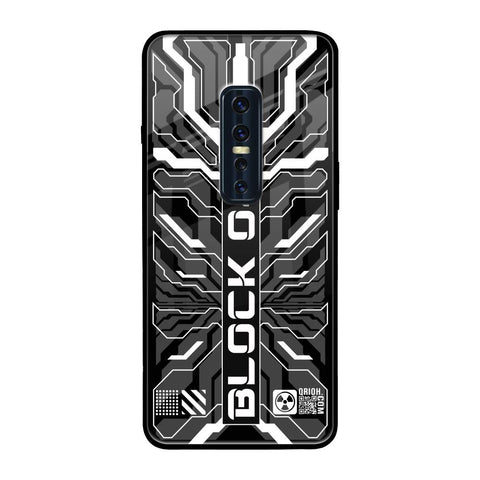 Monochrome Magic Vivo V17 Pro Glass Back Cover Online