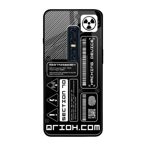 Futuristic Art Vivo V17 Pro Glass Back Cover Online