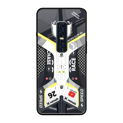 Car Enthusiast Vivo V17 Pro Glass Back Cover Online