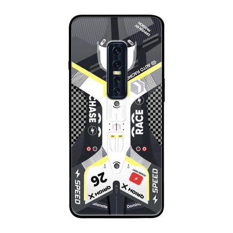 Car Enthusiast Vivo V17 Pro Glass Back Cover Online