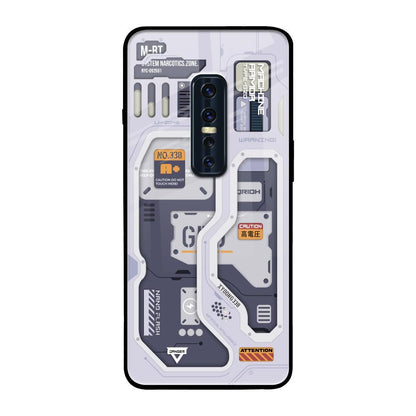 Tech Savvy Vivo V17 Pro Glass Back Cover Online