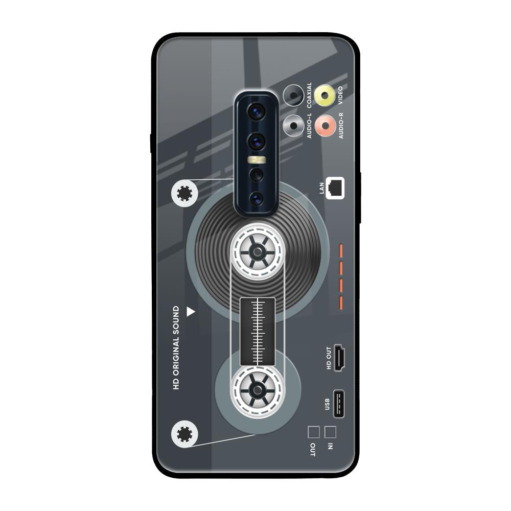 Retro Recorder Vivo V17 Pro Glass Back Cover Online