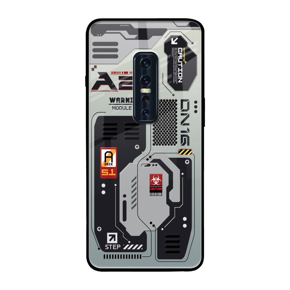 Techno Vibes Vivo V17 Pro Glass Back Cover Online