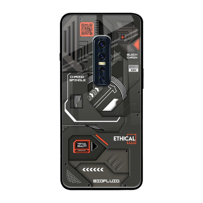 Tech Aesthetics Vivo V17 Pro Glass Back Cover Online