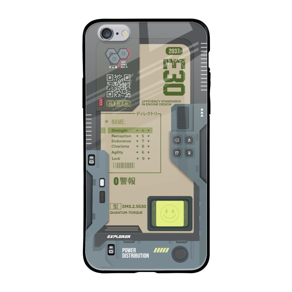 Art Station iPhone 6S Glass Back Cover Online