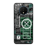 Green Camo Circuit OnePlus 7T Glass Back Cover Online