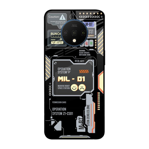 Exposed Parts OnePlus 7T Glass Back Cover Online