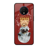 Astronaut Bear OnePlus 7T Glass Back Cover Online