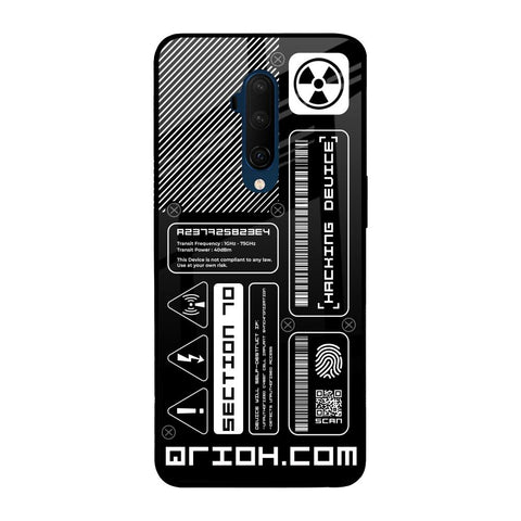Futuristic Art OnePlus 7T Pro Glass Back Cover Online
