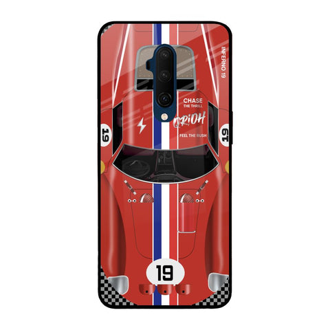 Racing Vintage OnePlus 7T Pro Glass Back Cover Online