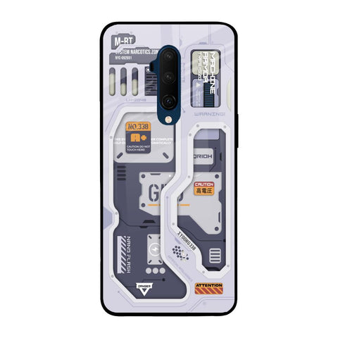 Tech Savvy OnePlus 7T Pro Glass Back Cover Online