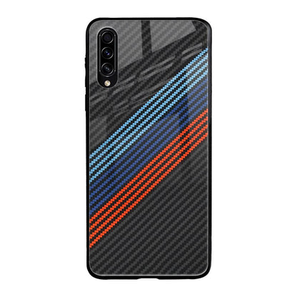 Carbon Inspired Samsung Galaxy A70s Glass Back Cover Online