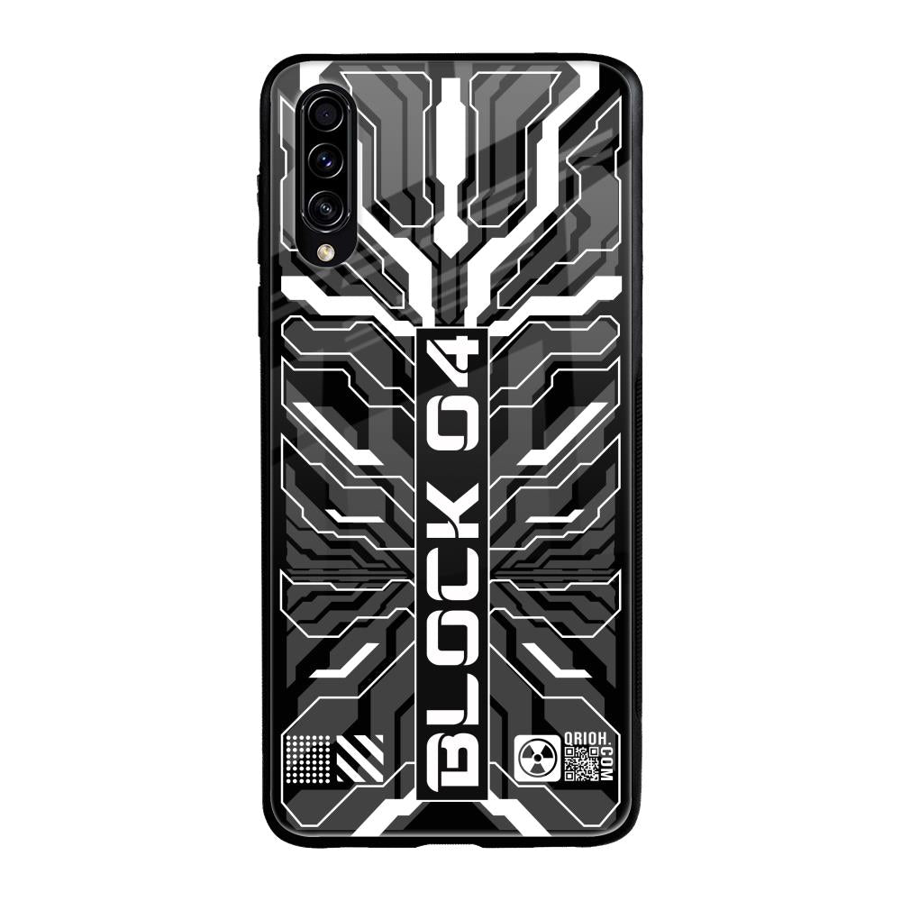 Monochrome Magic Samsung Galaxy A70s Glass Back Cover Online