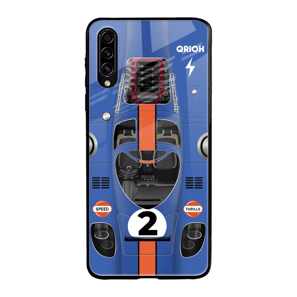Car Adiction Samsung Galaxy A70s Glass Back Cover Online