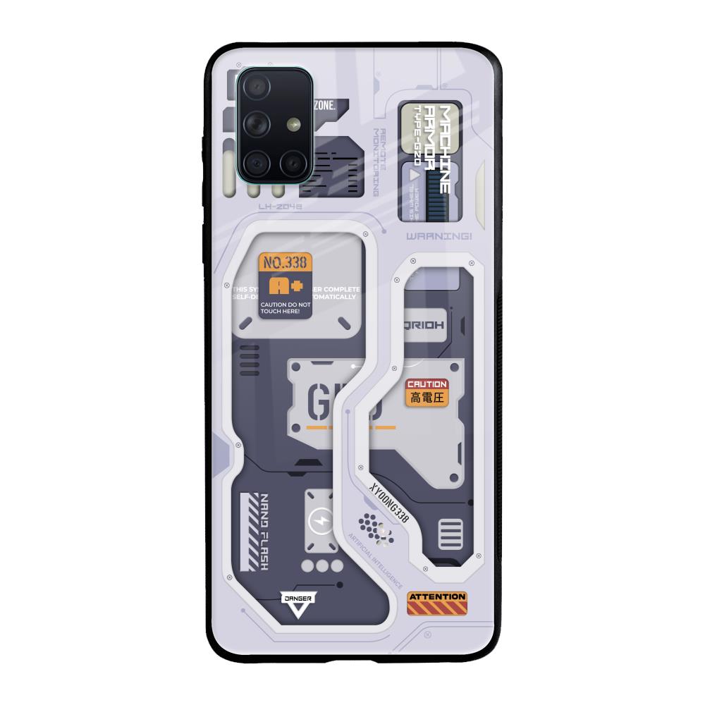 Tech Savvy Samsung Galaxy A51 Glass Back Cover Online