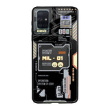 Exposed Parts Samsung Galaxy A51 Glass Back Cover Online