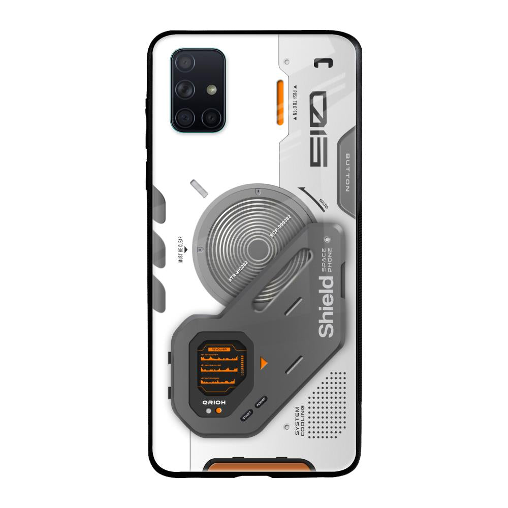 Liberty Cyber Samsung Galaxy A71 Glass Back Cover Online