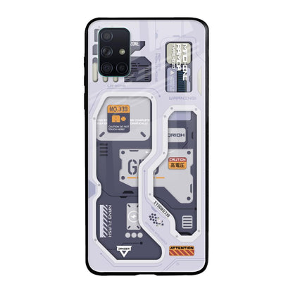 Tech Savvy Samsung Galaxy A71 Glass Back Cover Online