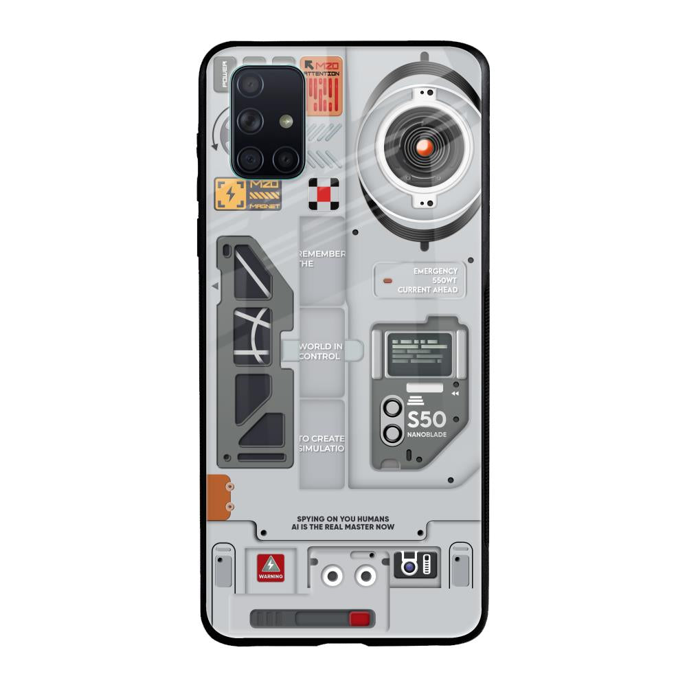 Plasma Shield Samsung Galaxy A71 Glass Back Cover Online