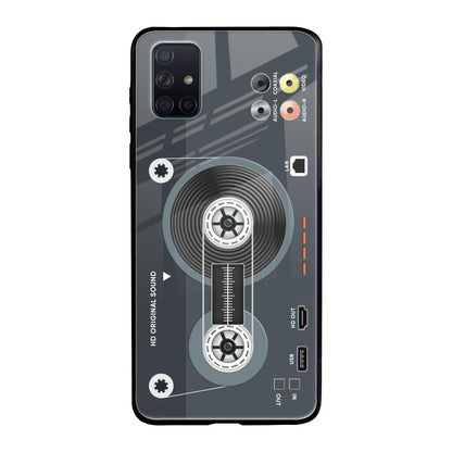 Retro Recorder Samsung Galaxy A71 Glass Back Cover Online