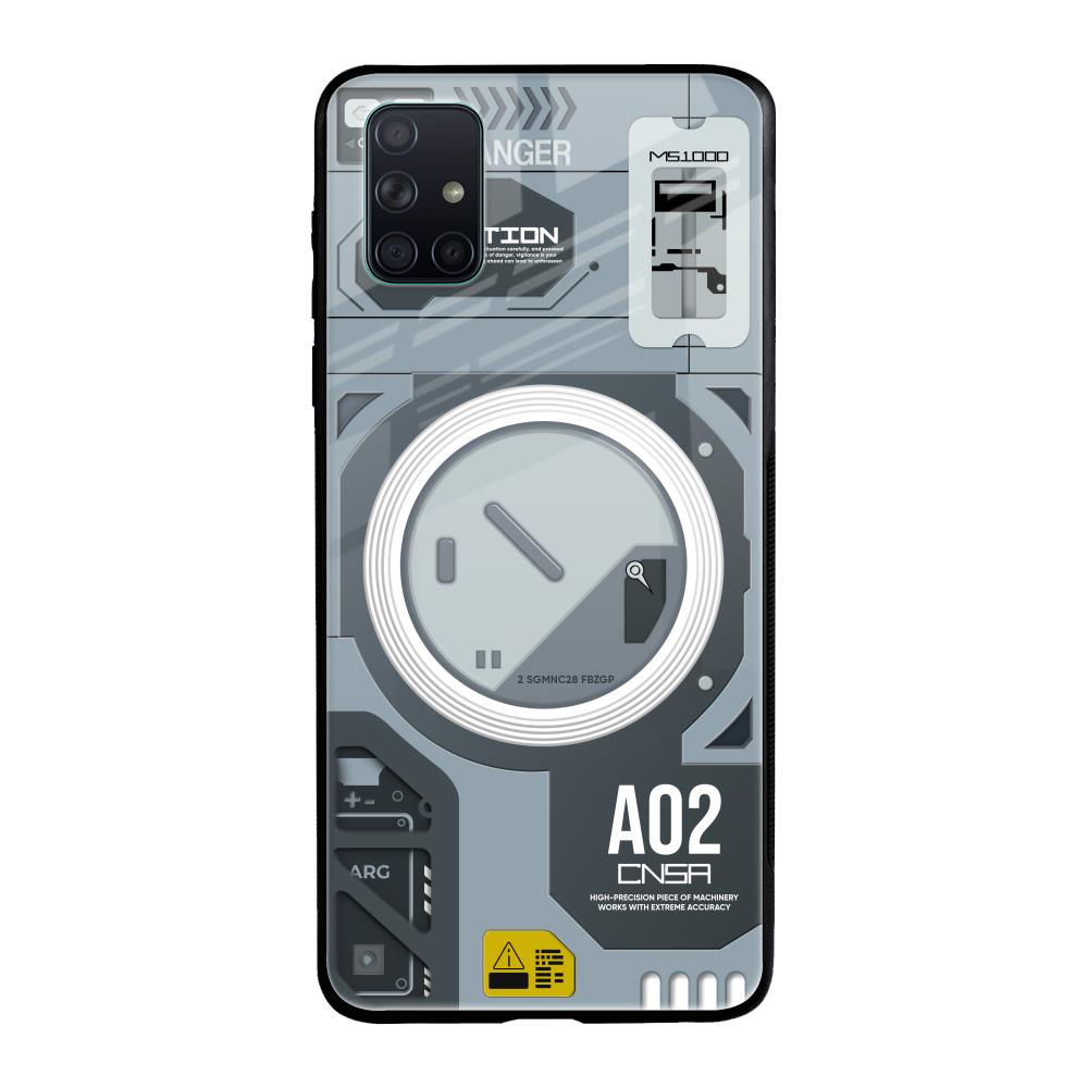 Modern Technology Samsung Galaxy A71 Glass Back Cover Online