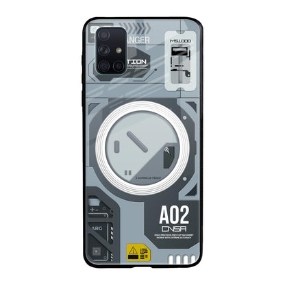 Modern Technology Samsung Galaxy A71 Glass Back Cover Online