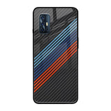 Carbon Inspired Vivo V17 Glass Back Cover Online