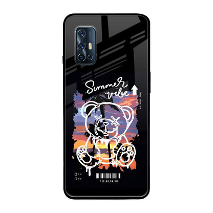 Summer Vibe Vivo V17 Glass Back Cover Online