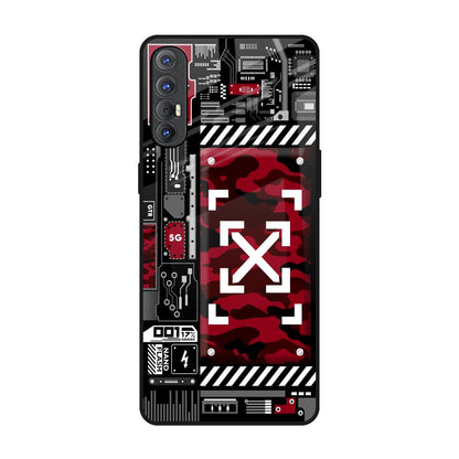 Technology Art Oppo Reno 3 Pro Glass Back Cover Online