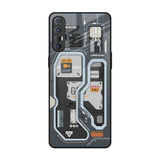 Retro Futuristic Oppo Reno 3 Pro Glass Back Cover Online