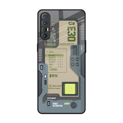 Art Station Oppo Reno 3 Pro Glass Back Cover Online