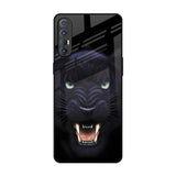 Angry Black Leopard Oppo Reno 3 Pro Glass Back Cover Online