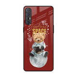 Astronaut Bear Oppo Reno 3 Pro Glass Back Cover Online