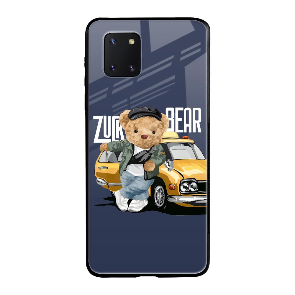 Adventurous Bear Samsung Galaxy Note 10 lite Glass Back Cover Online