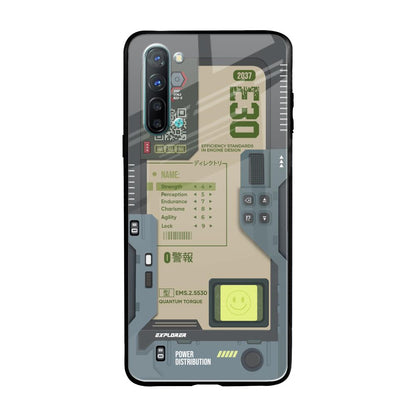Art Station Oppo Reno 3 Glass Back Cover Online
