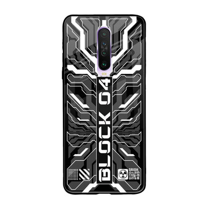 Monochrome Magic Poco X2 Glass Back Cover Online