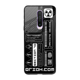 Futuristic Art Poco X2 Glass Back Cover Online