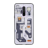 Tech Savvy Poco X2 Glass Back Cover Online