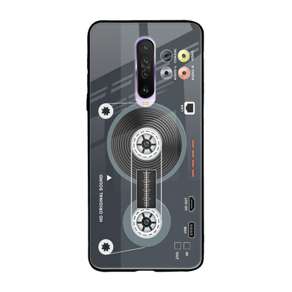 Retro Recorder Poco X2 Glass Back Cover Online