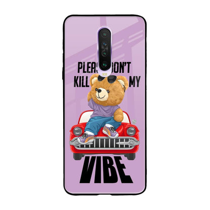 Don't Kill My Vibe Poco X2 Glass Back Cover Online