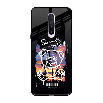 Summer Vibe Poco X2 Glass Back Cover Online