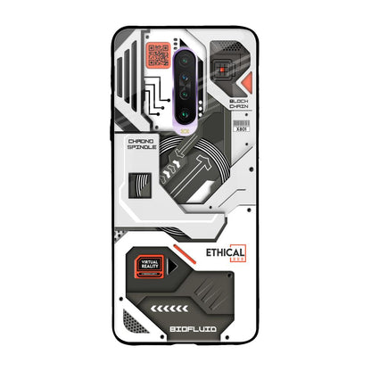 Explore Circuit Poco X2 Glass Back Cover Online