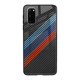 Carbon Inspired Samsung Galaxy S20 Glass Back Cover Online