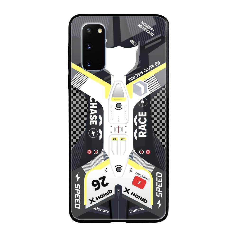 Car Enthusiast Samsung Galaxy S20 Glass Back Cover Online
