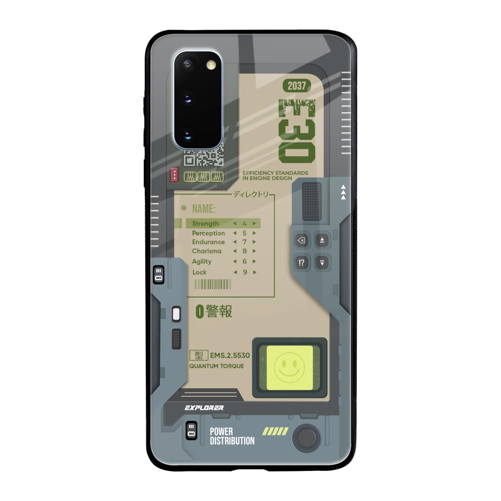 Art Station Samsung Galaxy S20 Glass Back Cover Online