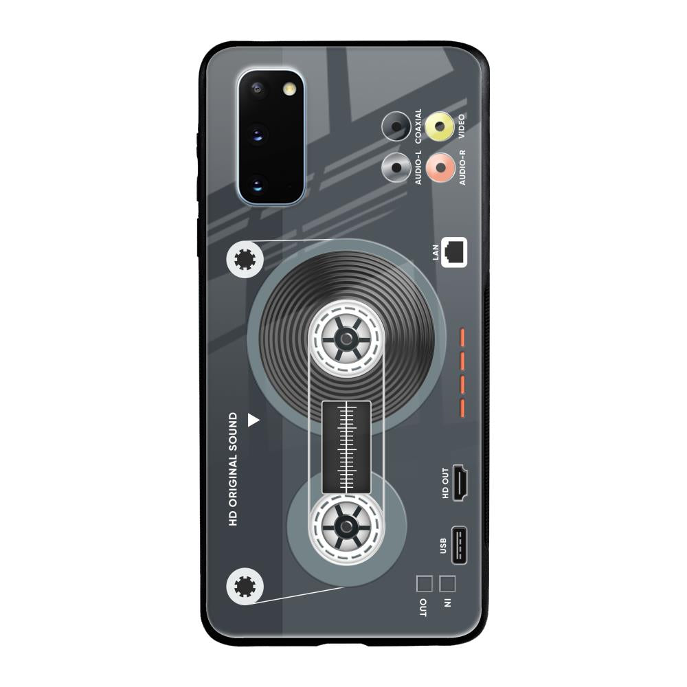 Retro Recorder Samsung Galaxy S20 Glass Back Cover Online