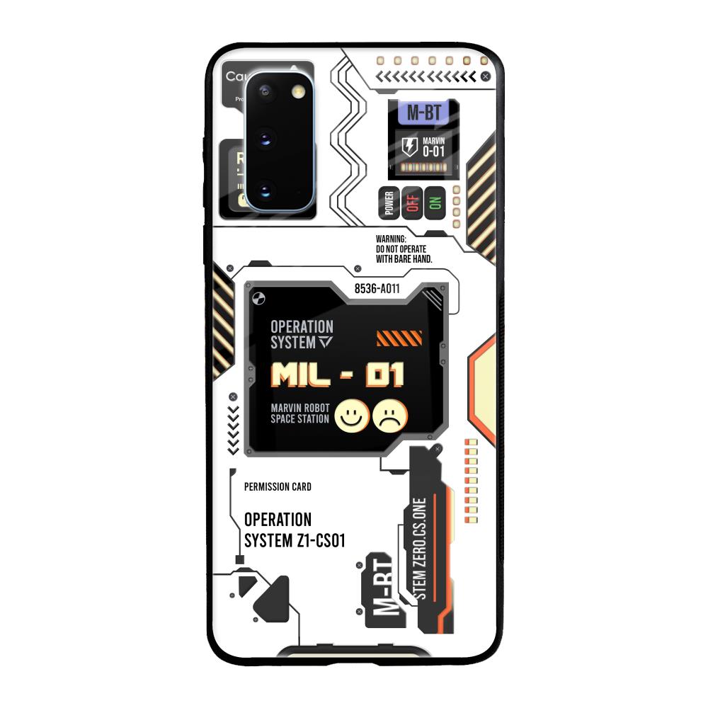 Tech Display Samsung Galaxy S20 Glass Back Cover Online