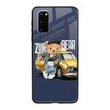 Adventurous Bear Samsung Galaxy S20 Glass Back Cover Online
