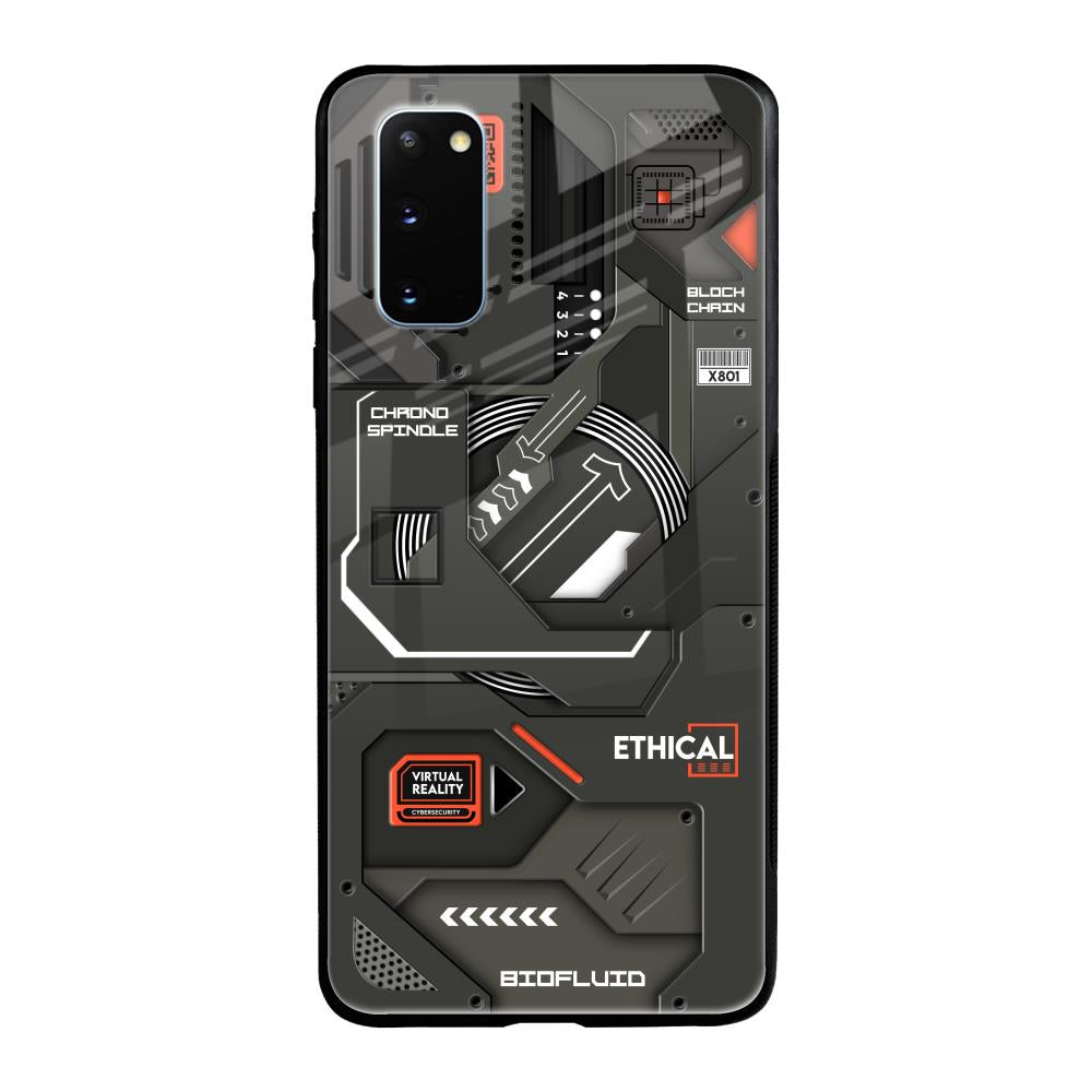 Tech Aesthetics Samsung Galaxy S20 Glass Back Cover Online