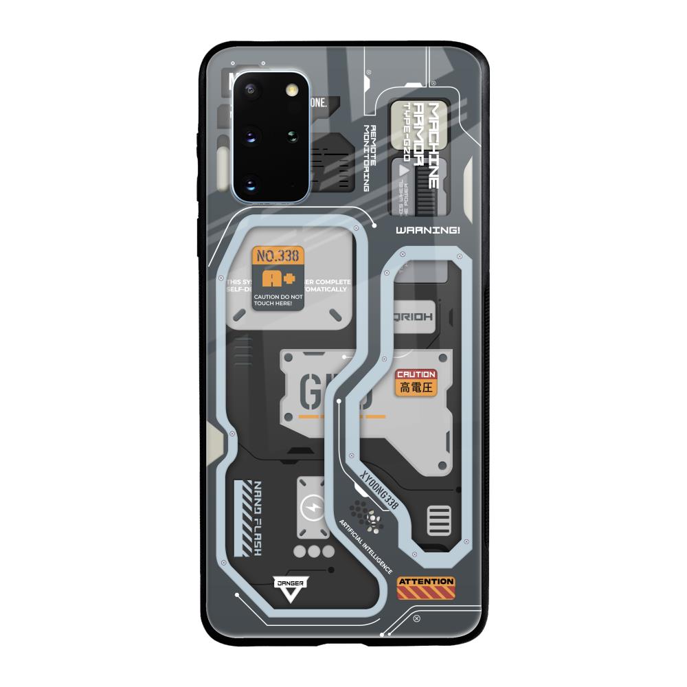 Retro Futuristic Samsung Galaxy S20 Plus Glass Back Cover Online